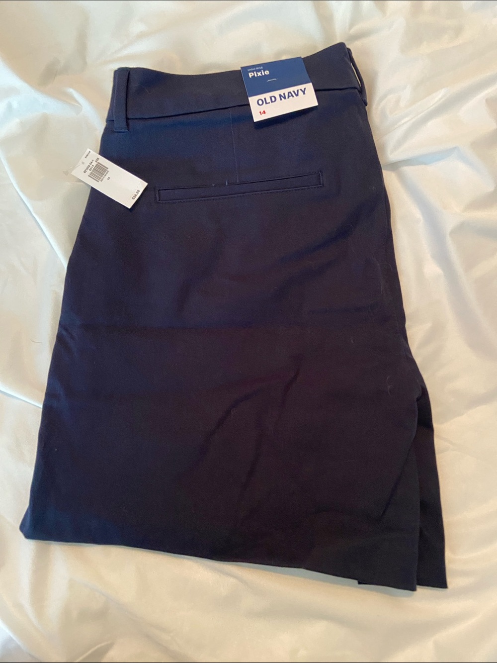 NWT Old Navy Pixie Navy Women’s Shorts SZ 14